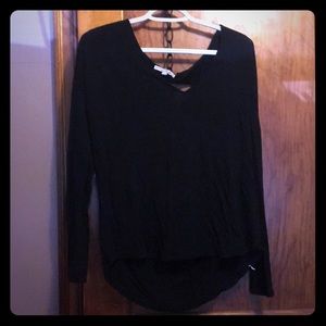 Black long sleeve shirt